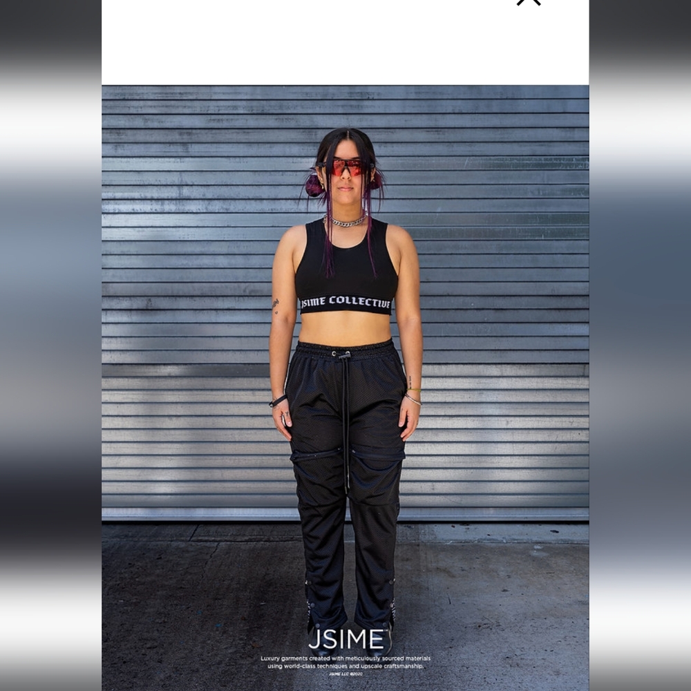 Jaime Collective Luxury Mesh Sport Bras.  Xs